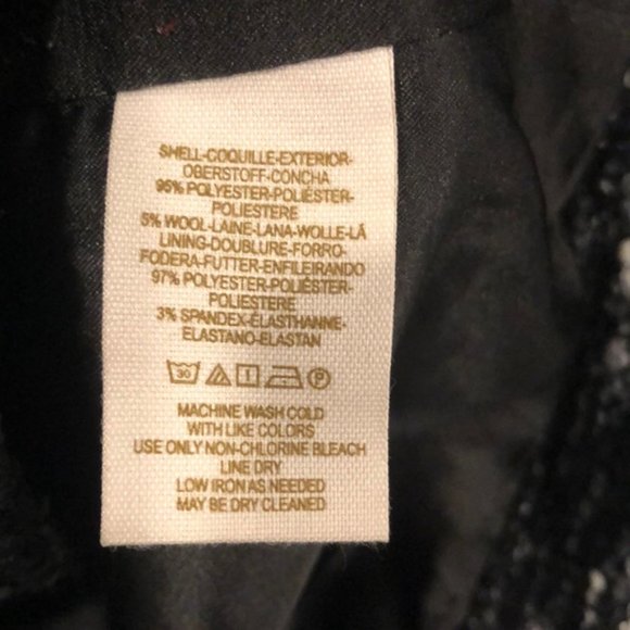 Free People Wool Peacoat Grey/Black XS - Picture 7 of 7